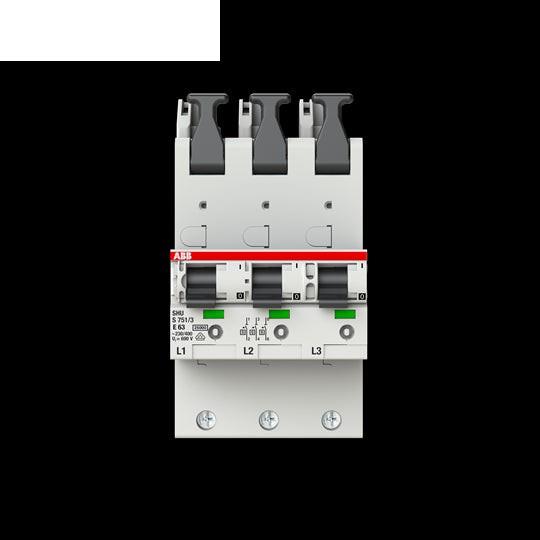 2CDS781001R4632 ABB - S751/3-E63 12-Month Warranty