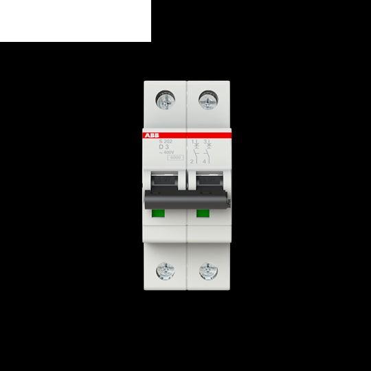 2CDS252001R0031 ABB - S202-D3 Fast Shipping!