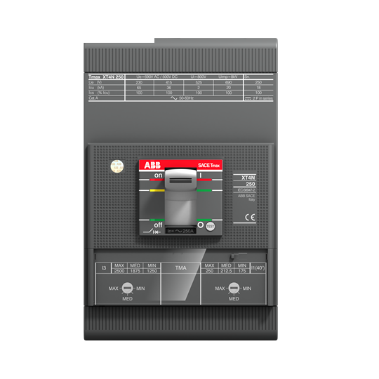 1SDA080143R1 ABB - XT4S 250 TMF 150-1500 3p F F UL/CSA Original