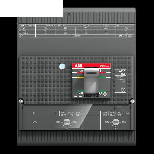 1SDA068359R1 ABB - XT4H 250 TMA 250-2500 4p F F InN=50% Fast Shipping!