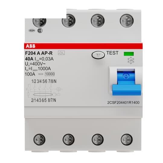 2CSF204401R1400 ABB - F204 A-40/0.03 AP-R 12-Month Warranty