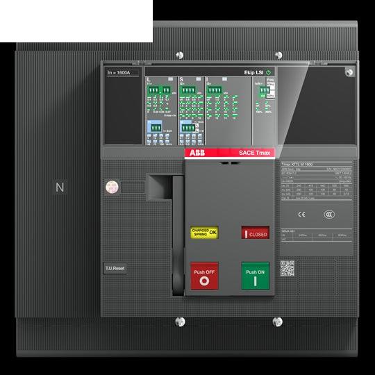 1SDA101660R1 ABB - XT7S M 1250 Ekip Dip LSI In=1250A 4p F F 100% New