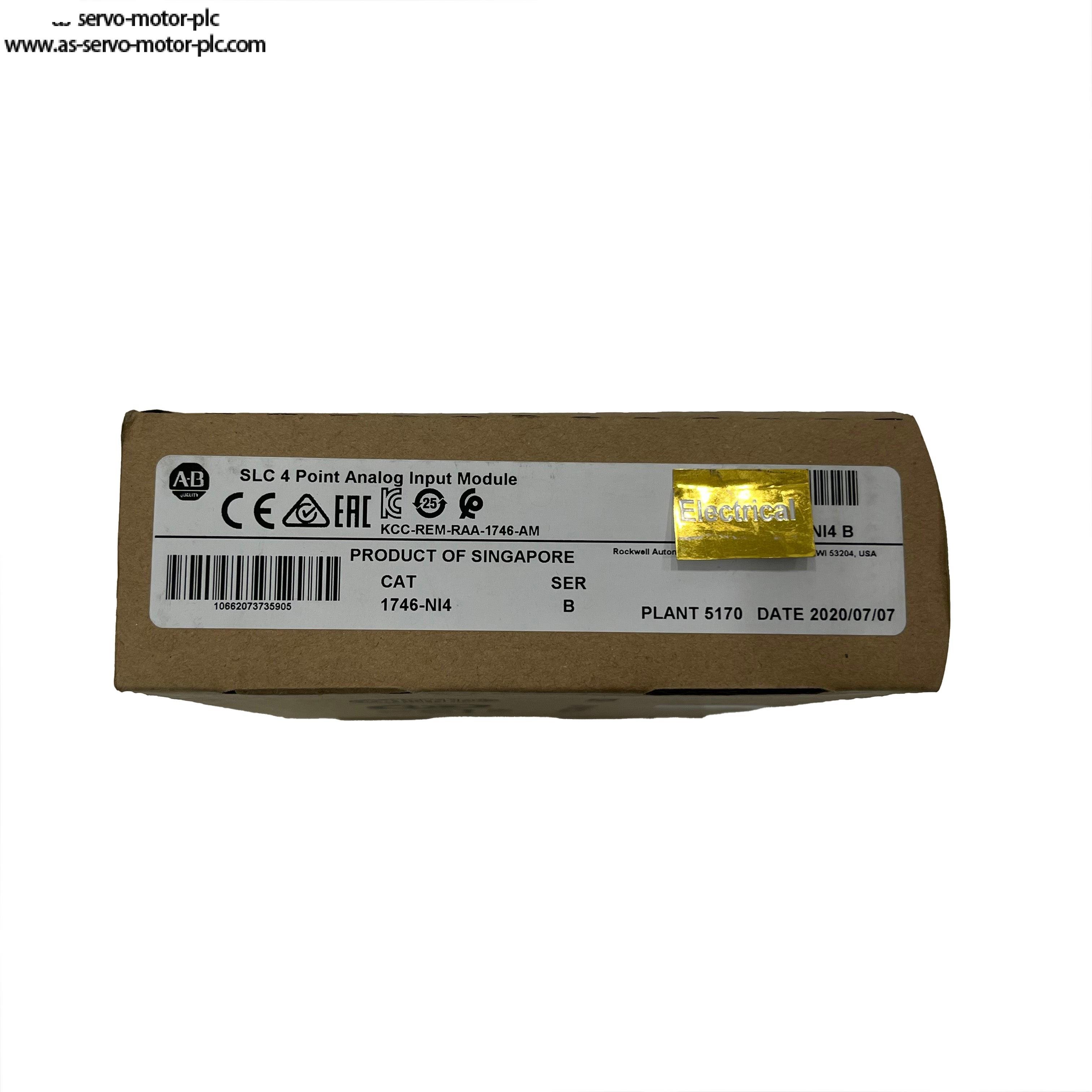 SLC-500-1746-NI4 Allen-Bradley New I
